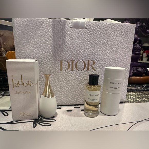 Dior Other - J’adore lor and Amber Nuit minis